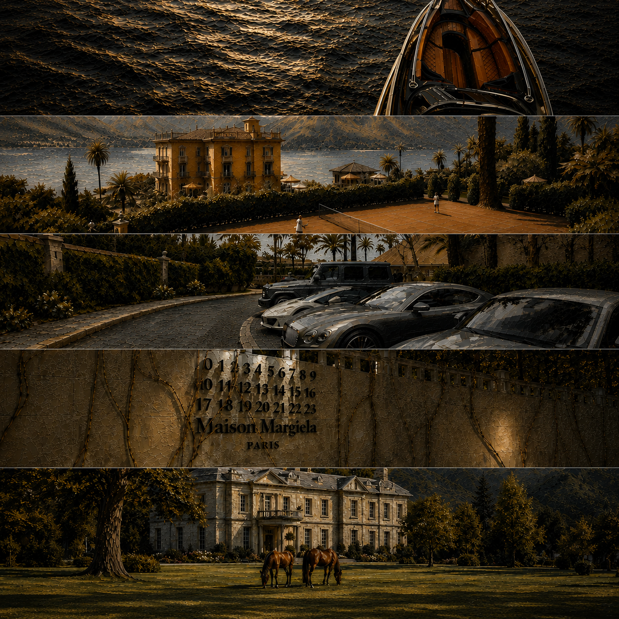 OLD MONEY - 5 DESIGNS FOR EVERY SCREEN